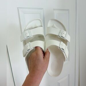 Birkenstock White Sandals